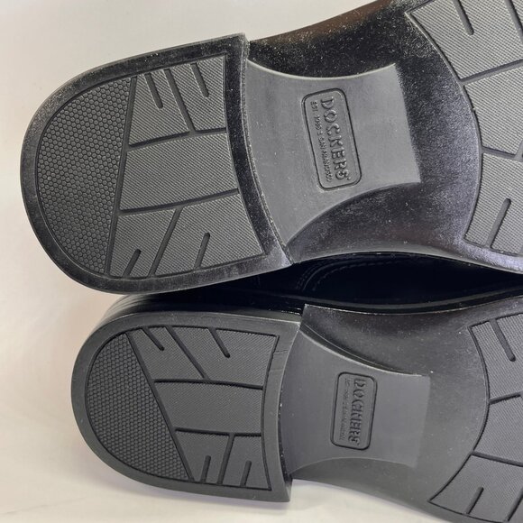 Dockers Edson Mens Black Dress Shoes Slip On Size 8M Formal Business Loafers - Picture 13 of 15